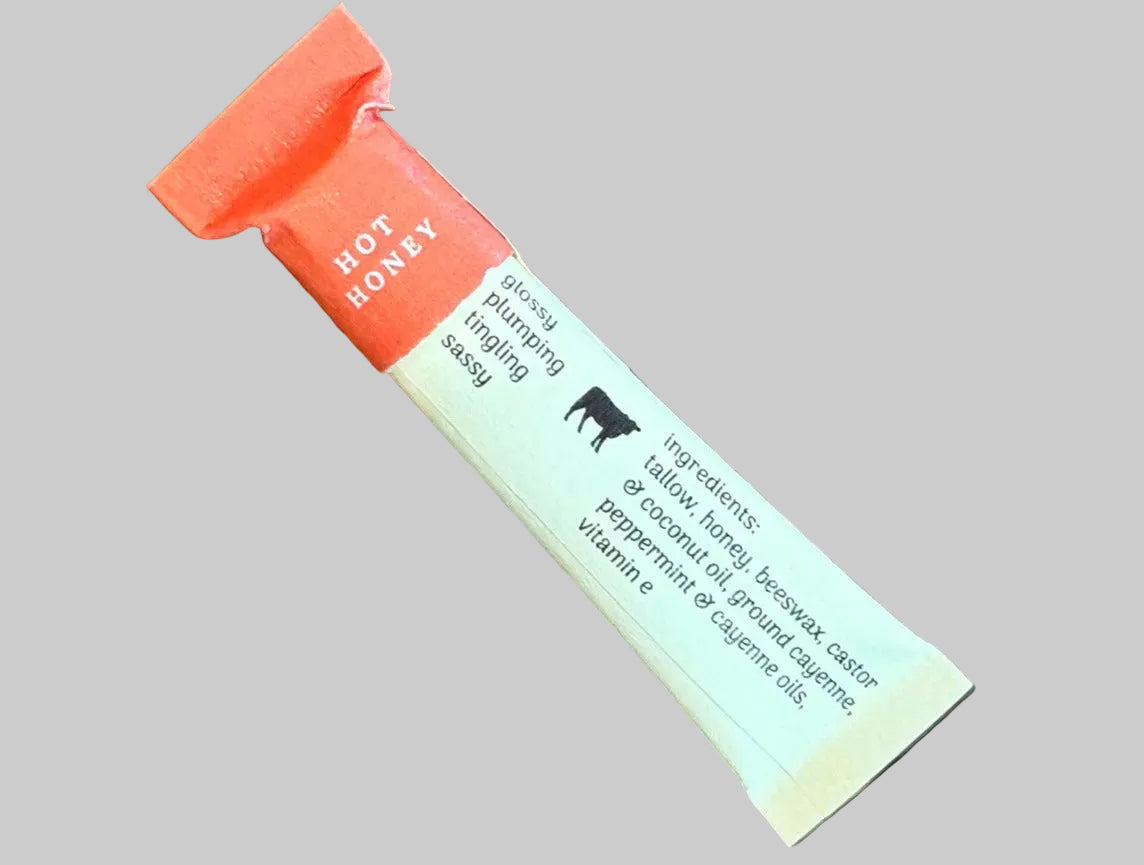Hot Honey Lips (Eco) Tube  | Cayenne Peppermint